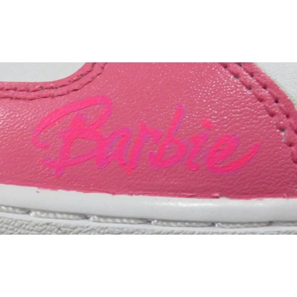 Nike Air Force 1 2007 Custom Barbie Limited Edition Pink & White Sneakers sz 6.5